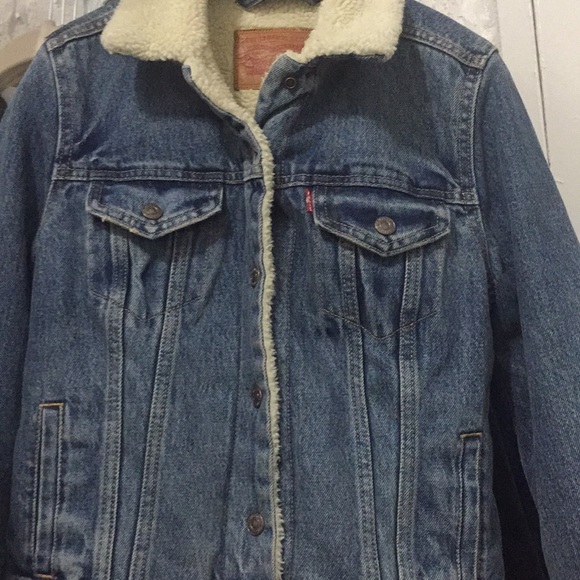 Levi’s vintage Sherpa jean jacket - Picture 4 of 8